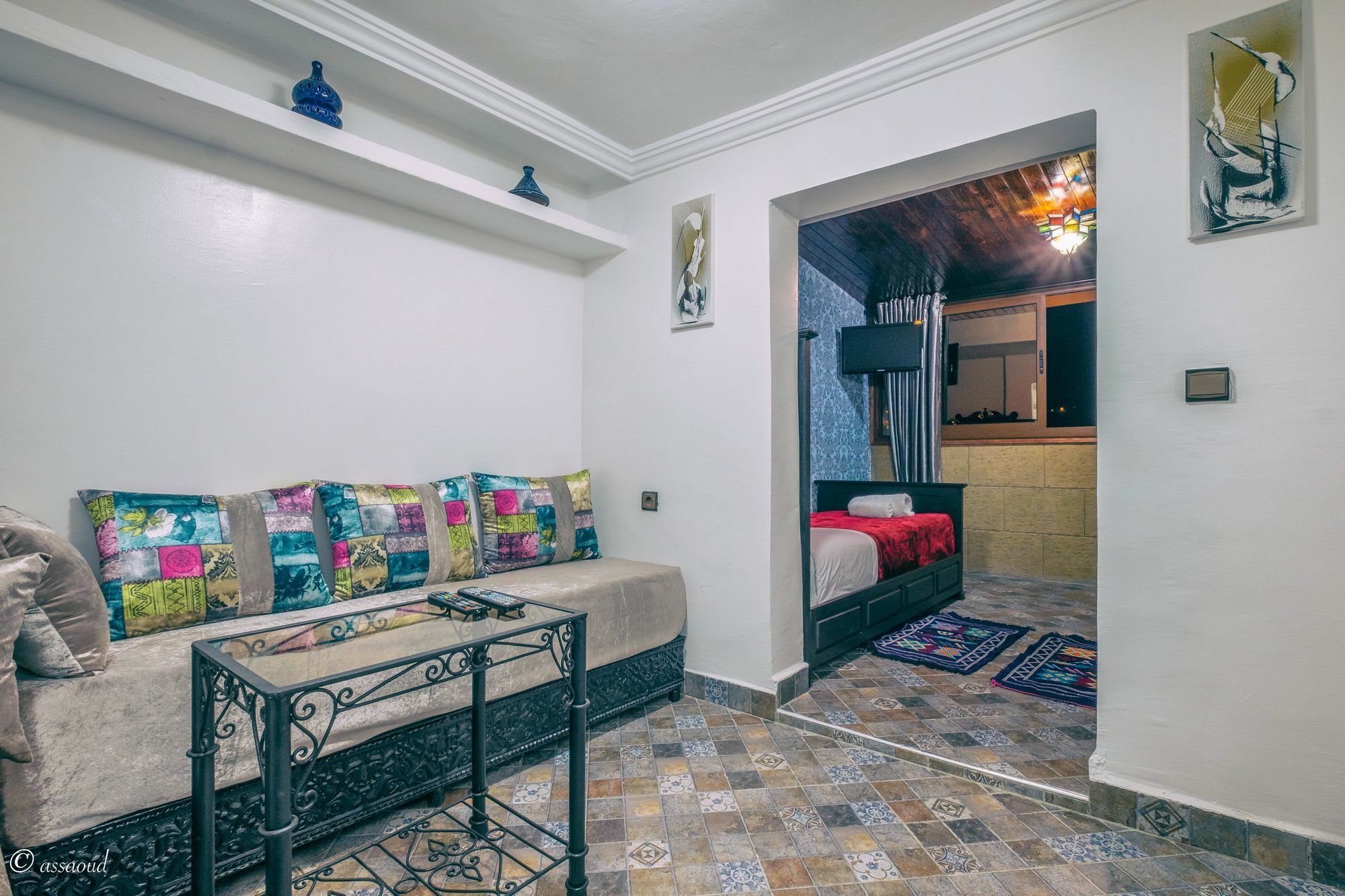 Hotel Tedar Чефчауен Екстериор снимка