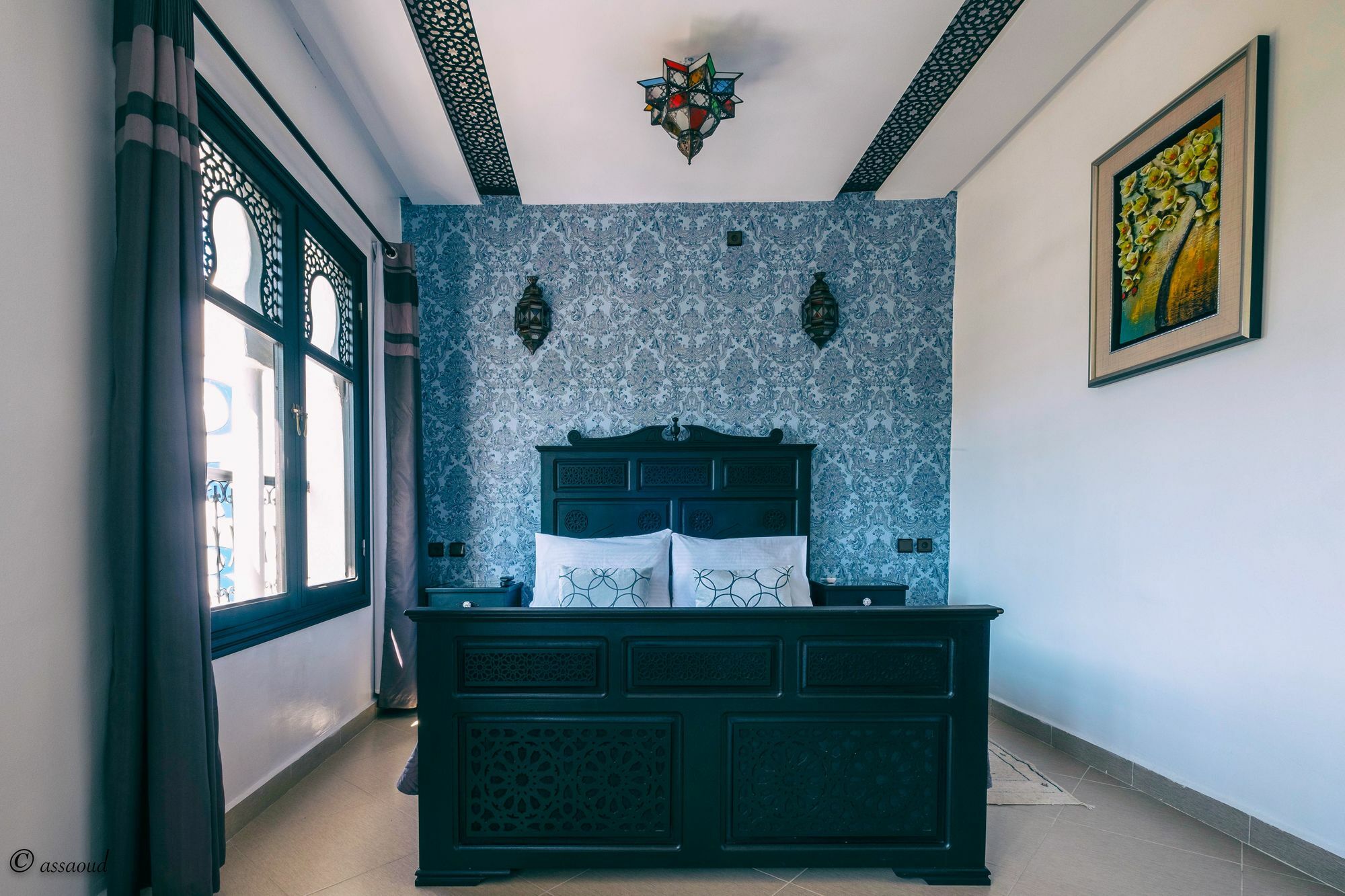 Hotel Tedar Чефчауен Екстериор снимка