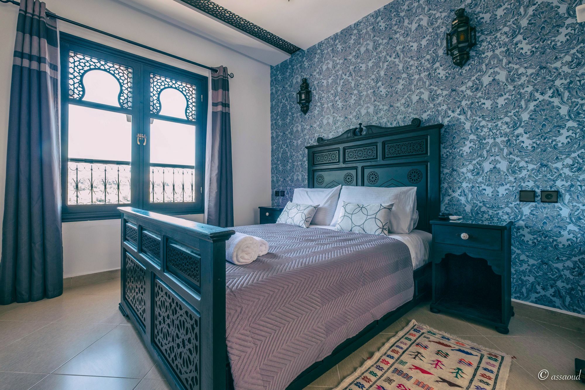 Hotel Tedar Чефчауен Екстериор снимка